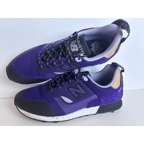 New Balance TrailBuster Size 8.5 Purple Mens Running Trail Reengineered TBTFGSB - Picture 1 of 7